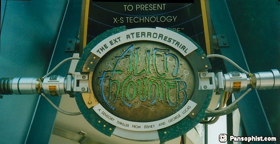 Alien Encounter entrance sign