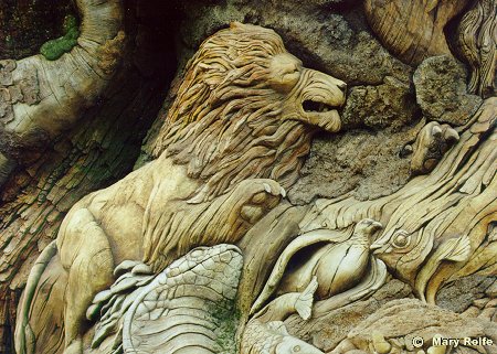 Lion the Tree of Life