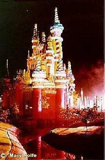  Cinderella's Castle at night