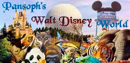 Collage of the four main theme parks of Walt Disney World