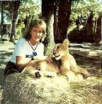 Mary/Pansoph with lion cub